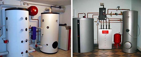 Резервоар за съхранение на топлина за подово отопление