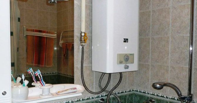 Какво може да стои зад инсталирането на газов котел в банята