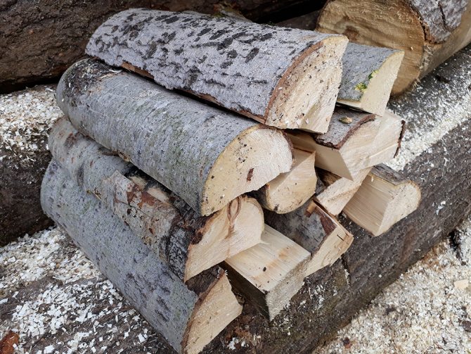 Осинови дърва за огрев