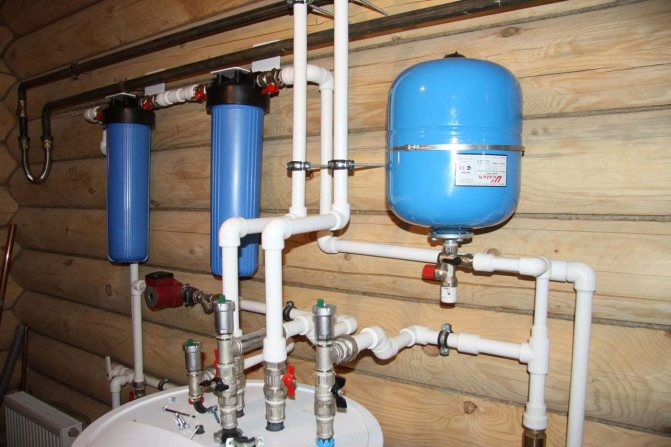 Топла вода в частна къща - изчисление и схема
