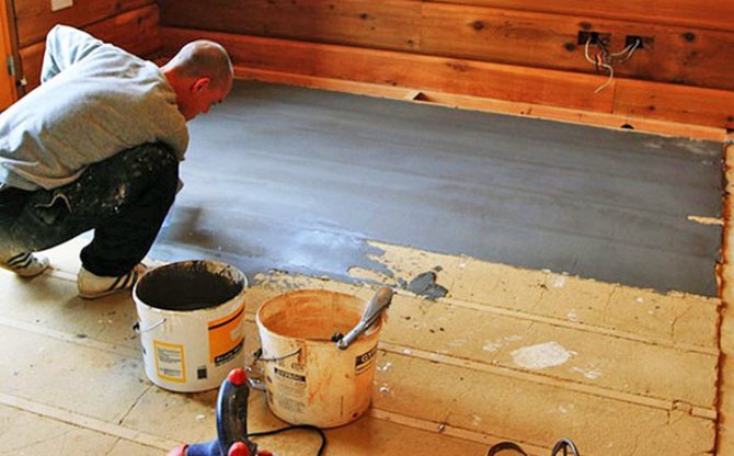 Как да направите покривна хидроизолация на пода в къща пред замазка?