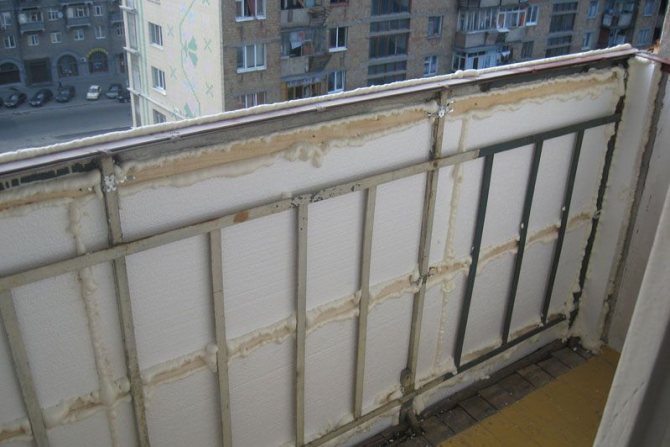 как да изолирате покрива на балкона