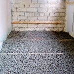 Как да изолираме подовете и таваните с експандирана глина или шлака