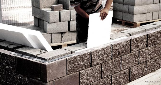Разширени глинени бетонни блокове