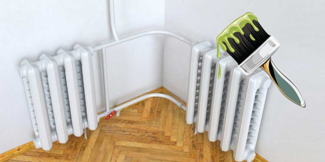Възможно ли е да се боядисват горещи отоплителни тръби в апартамент