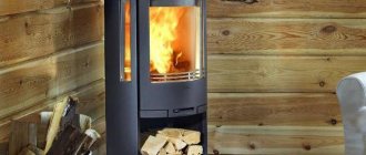 Модерна печка за отопление на дома