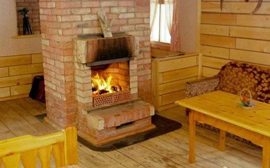монтаж на метална печка в дървена къща