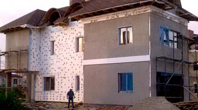 изолация на фасадата на къщата