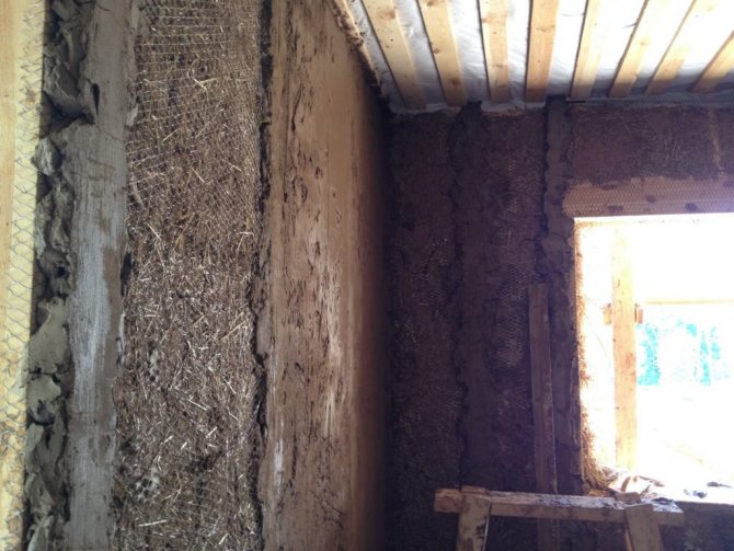 Изолираме къщата с глина: Най-старият и гневен начин