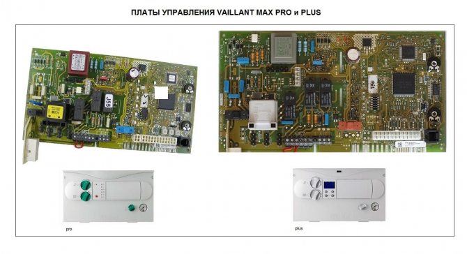 Контролни табла Vaillant atmosMAX