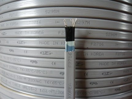 Избор на нагревателен кабел